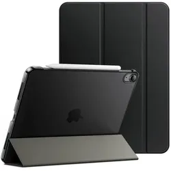 DLH Coque ei folio pour APPLE iPad Air 11 2 (Apple iPad Air 11 2024), Tablet Hülle, Schwarz