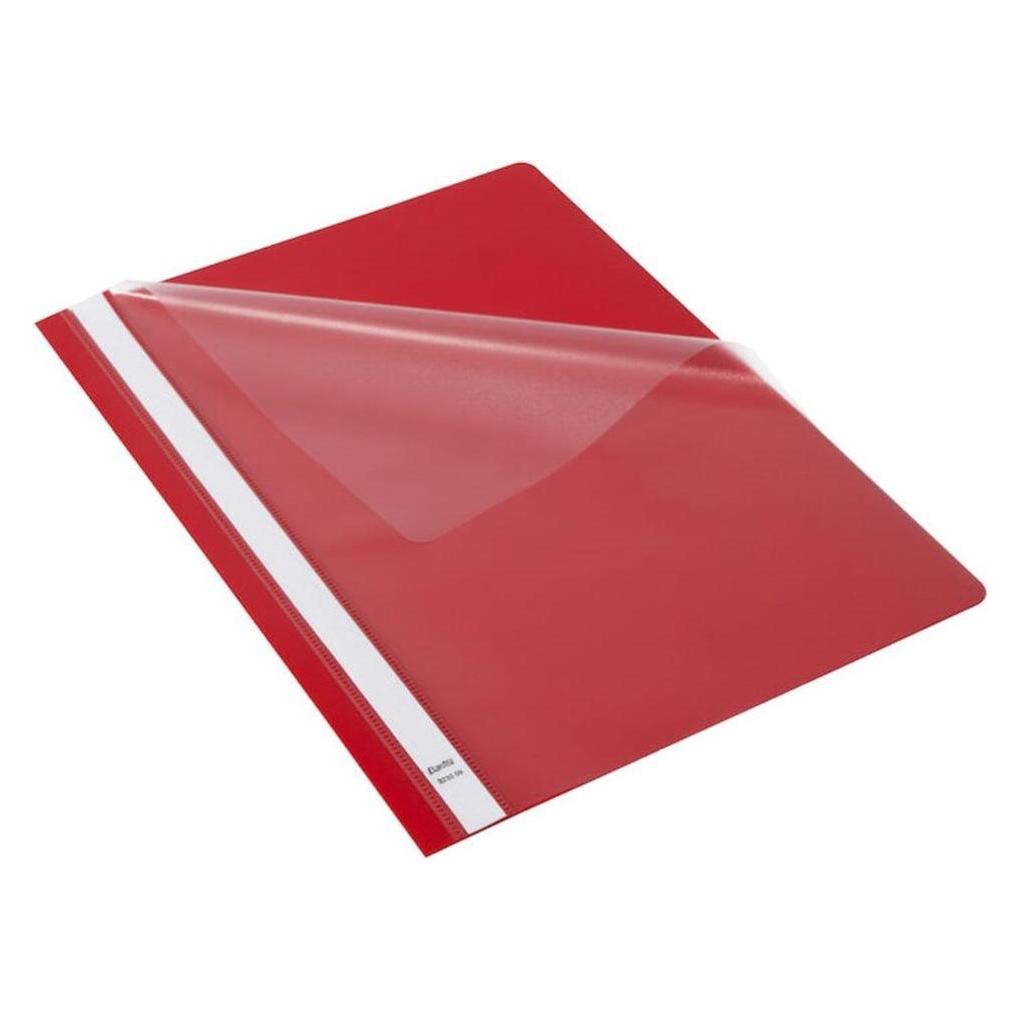 Bantex Standard A4 mit Schnurrbart rot 25 Stück (A4, 25 Stk.) (HAME0653)