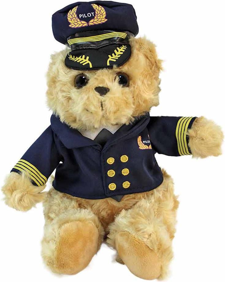 Euro Souvenirs Teddy Pilot Uniform 23 cm