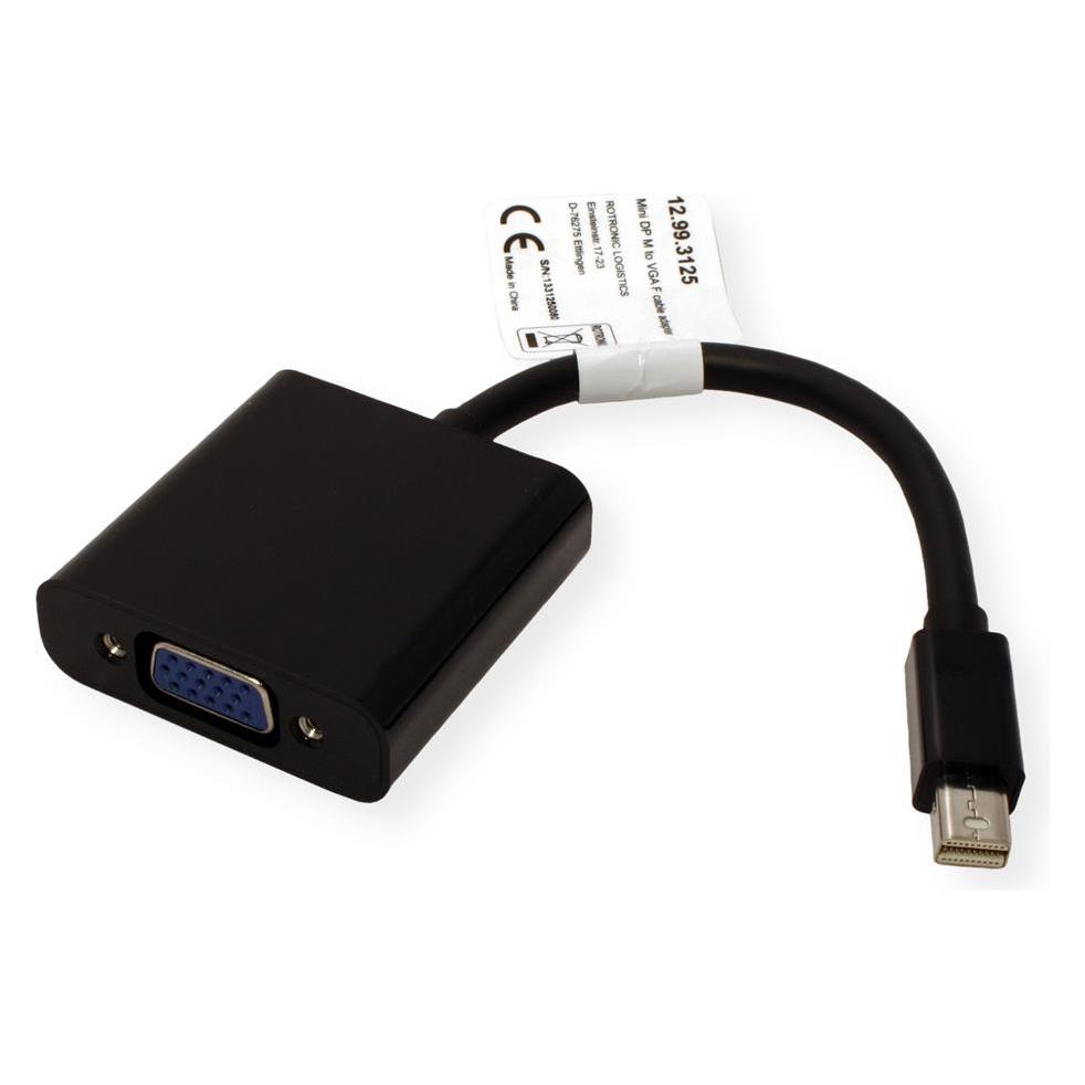 Value Adapterkabel Mini DP-VGA ST/BU (VGA) (12.99.3125)