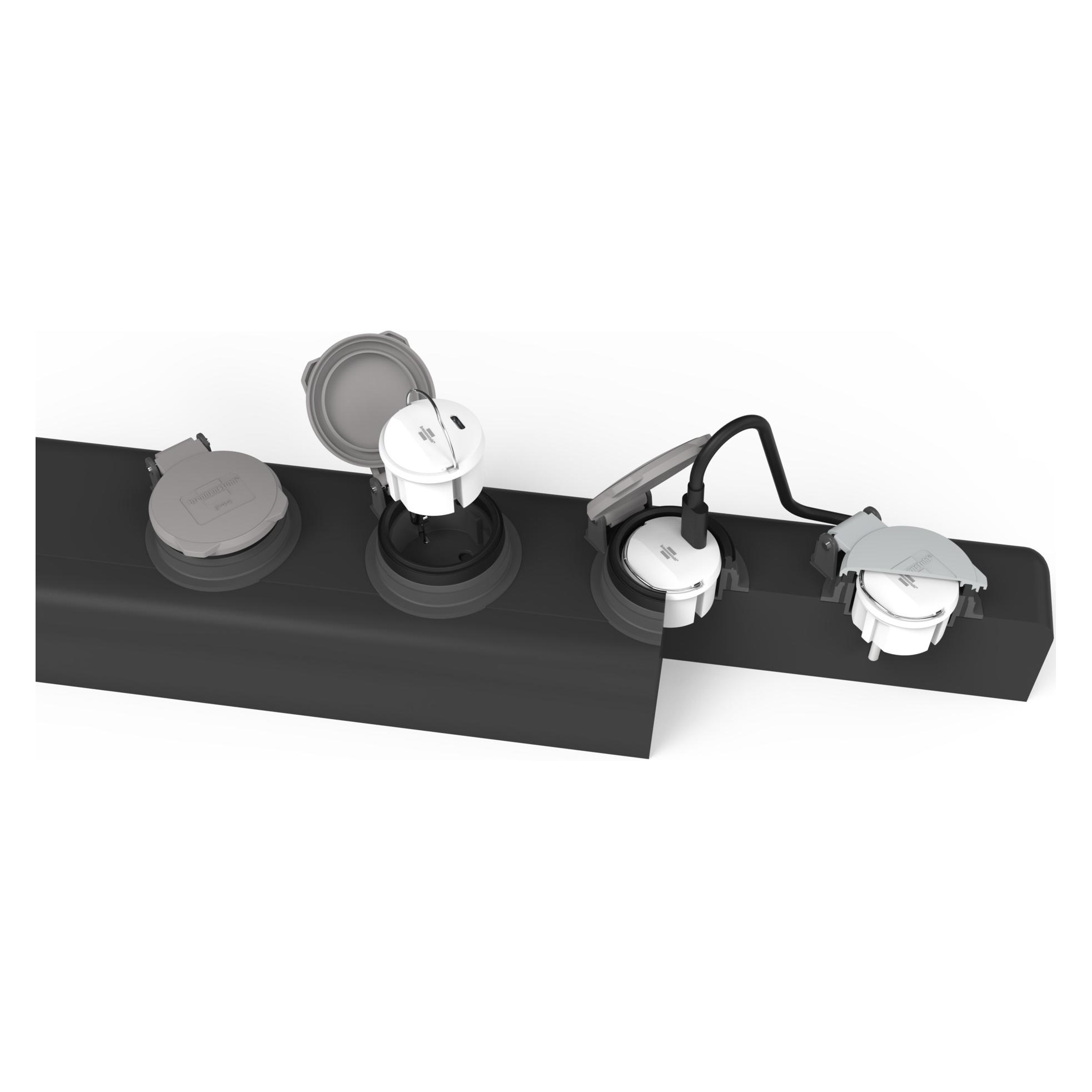 Brennenstuhl Steckdoseneinsatz USB C 2,4A (1x, CEE 7/7) (1508110010)