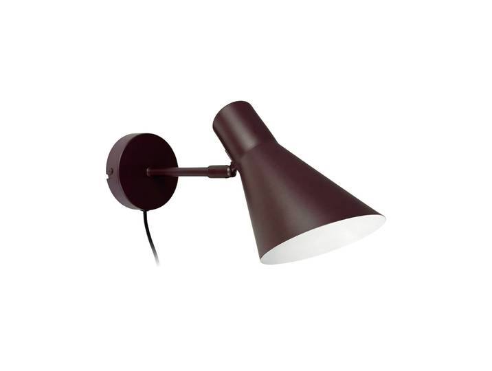DL12 Applique murale, marron, E27, métal - Dyberg Larsen - Salon / séjour - Scandinave - Rond