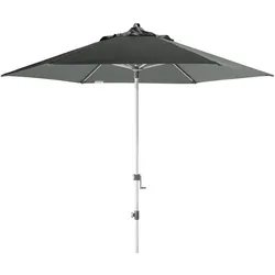 Doppler Sonnenschirm / Mittelmastschirm "Expert 280 Auto Tilt",anthrazit,Ø 280 cm