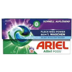 ARIEL Colorwaschmittel »All in 1 PODS Color+« 30 WL grün