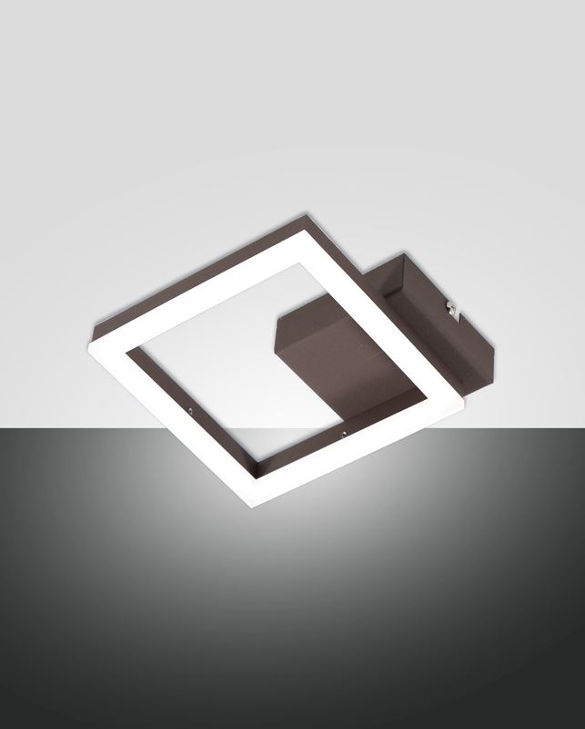 Fabas Luce LED-Wandleuchte Bard Rostbraun 3394-24-361 8019282548065