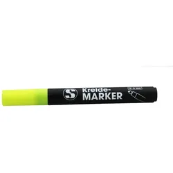 Schneider - Kreidestift 5mm, Farbe gelb, Schreibdicke: 2-5mm