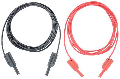 Metrel S 2012 Sicherheits-Messleitungs-Set 10m Rot, Schwarz 1St.
