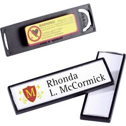 Durable 813201 Namensschild CLIP CARD (L x B x H) 71 x 67 x 17 mm Magnet 25 St.