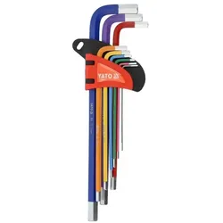 Yato Innensechskantschlüssel-Satz 1,5-10mm, 9-tlg.
