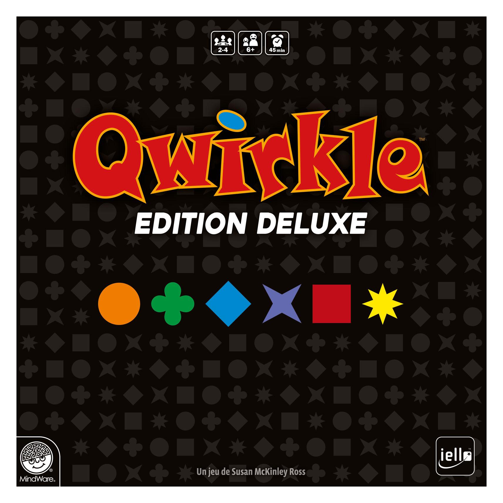Iello Jeu - Qwirkle Deluxe (Französisch, 2 - 4 Spieler) (70002)