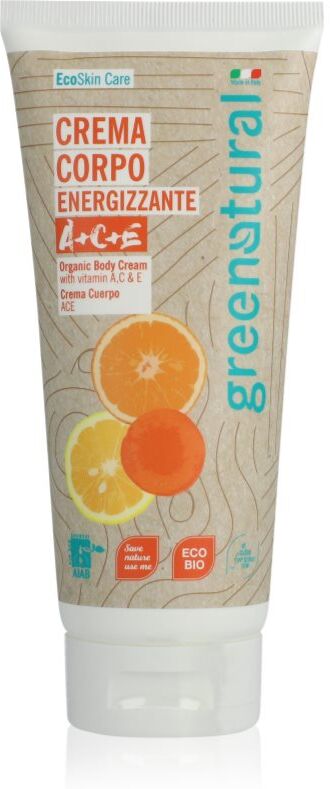 Greenatural Body Cream crème douce corps aux vitamines A, C, E 200 ml