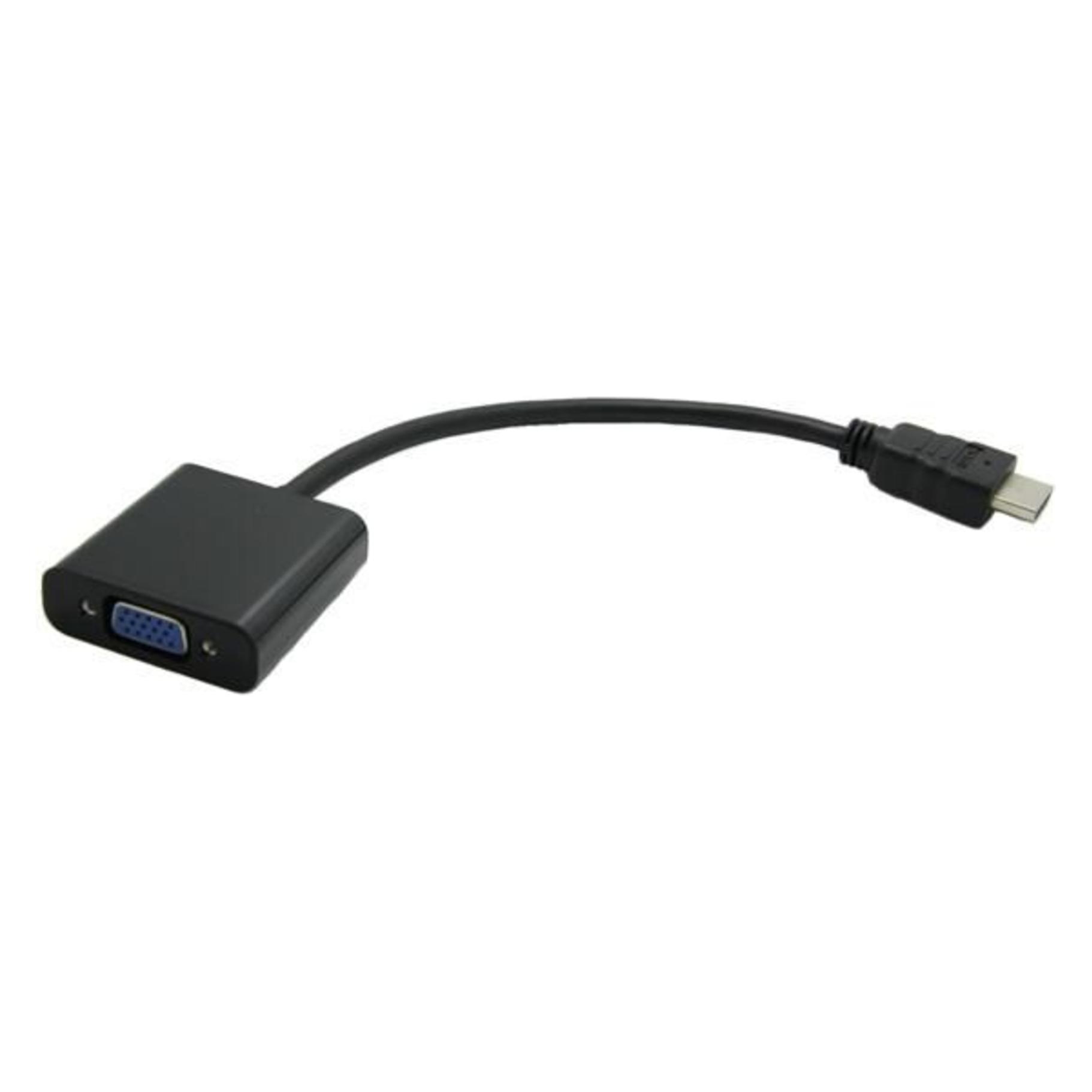 Value Adapterkabel HDMI - VGA ST/BU (HDMI, VGA) (12.99.3114)