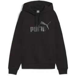 PUMA Essentials+ Animal Fleece Hoodie Damen 01 - PUMA black M