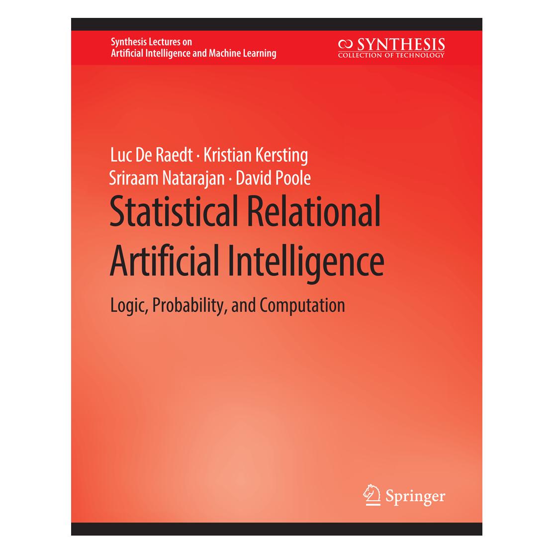 Springer Statistical Relational Artificial Intelligence (9783031000225)