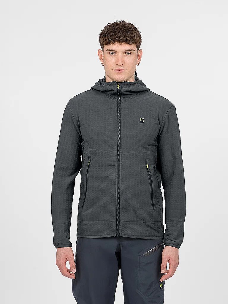KARPOS Herren Touren Fleecejacke Marmolada Evo Tech Hoodie grau   M M