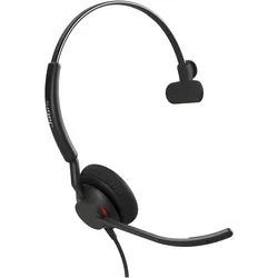 Jabra Engage 40 Inline Link USB (Kabelgebunden, USB-A, Cisco, Google Meet, Microsoft Teams, Unify, Zoom), Office Headset, Schwarz