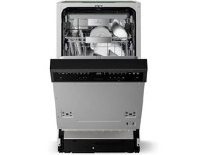 Klarstein Velaire lave-vaisselle partiellement intégré Minimaliste compact Classe énergétique B 45 cm