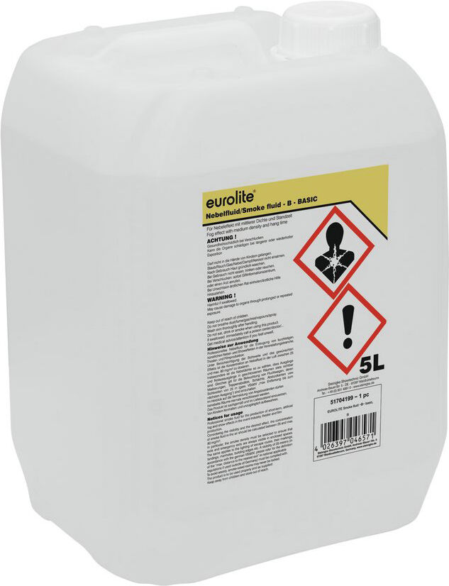 EuroLite Smoke Fluid -B- Basic, 5l Nebelfluid