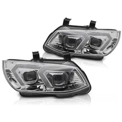 Xenon LED Tagfahrlicht Scheinwerferset passend für BMW 3er Coupe/Cabrio E92/E93 LCI 10-13 chrom