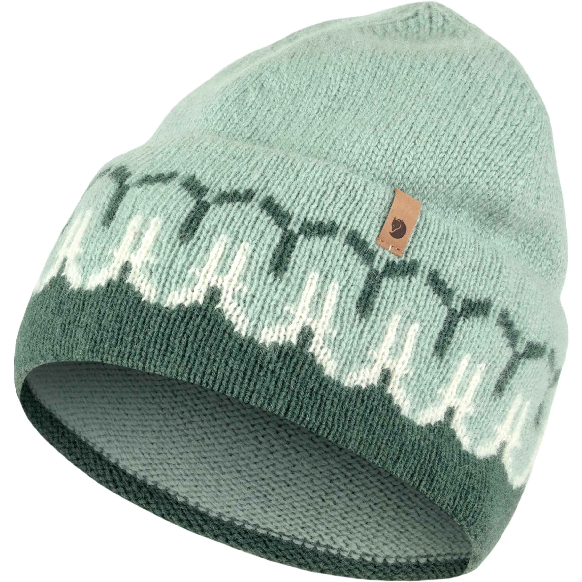 Fjällräven Övik Path Knit Mützen & Beanies gruen Lifestyle Hautfreundlich