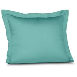 fleuresse Satin-Kissenbezug Satin 35 x 40 cm Blau Aqua