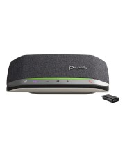 Poly Sync 20-M Smarte Freisprecheinrichtung Bluetooth kabelgebunden kabellos USB-A USB-C Schwarz Zertifiziert für Microsoft Teams (B95VMUT)