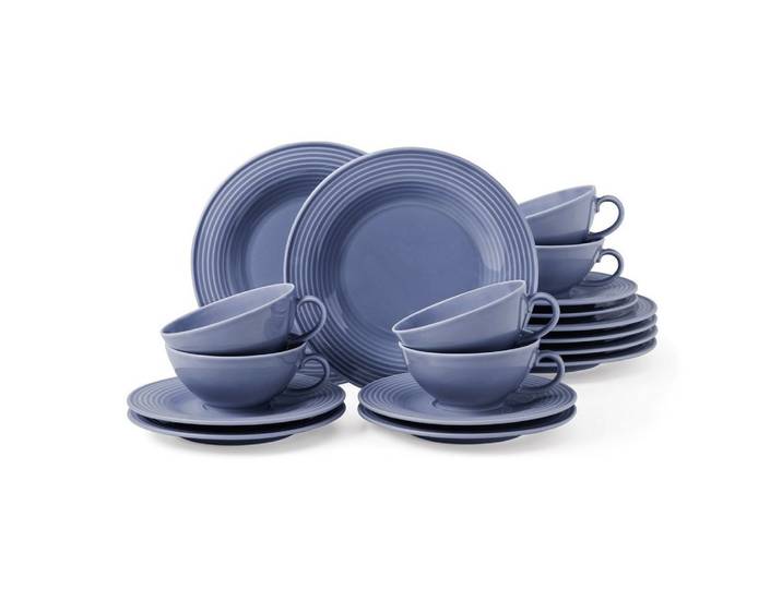 Seltmann Weiden Teeservice Seltmann Weiden Beat FliederblauTeeservice 18-tlg., Porzellan