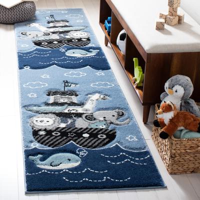 SAFAVIEH Carousel Kids Panna Animal Rug