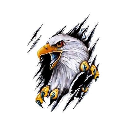 auto aufkleber dekor motorrad aufkleber adler dekoratives zubehör kreative sonnencreme wasserdicht pvc auto aufkleber individualität tür aufkleber voll auto aufkleber tier 3d aufkleber