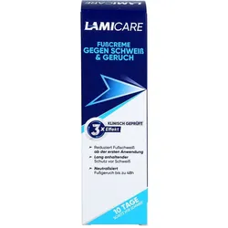 LAMICARE Fußcreme gegen Schweiß & Geruch