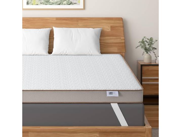 BedStory Topper 180x200cm, 7,5cm H3&H4 Topper aus Gel Memory Foam, Atmungsaktiver Matratzentopper für Boxspringbett Wohnwagen Schlafsofa, Bezug Waschbar, Oeko-TEX & CertiPUR-US Zertifiziert