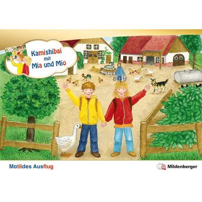 Kamishibai mit Mia und Mio: Matildes Ausflug – Set, Geheftet von Bettina Erdmann, Mildenberger Verlag GmbH, 978-3-619-14315-3