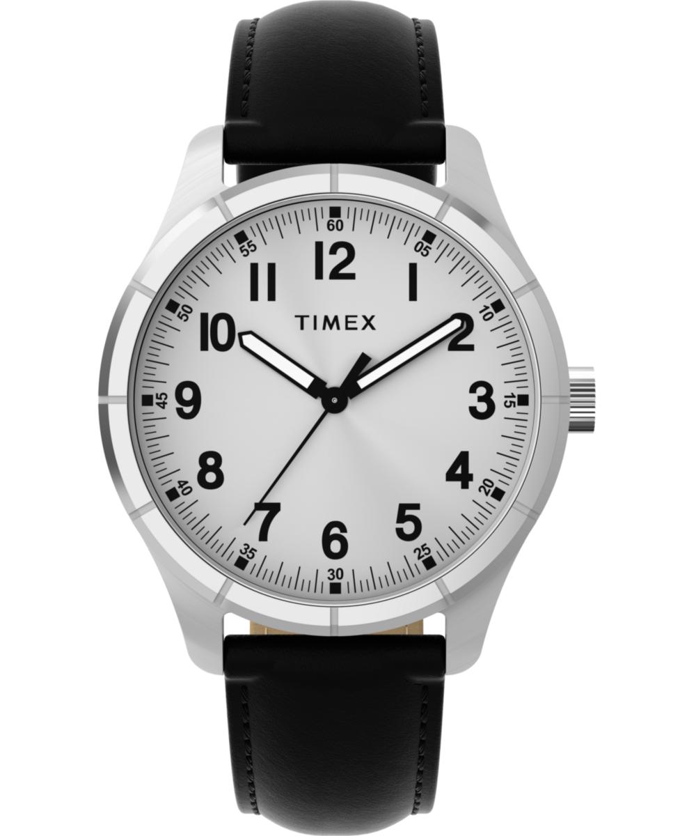 Timex Main Street Heren Horloge Zwart TW2Y16000