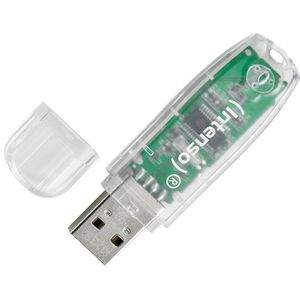 Intenso Rainbow Line 32 GB USB-Stick, transparent, 187x, bis 28 MB/s