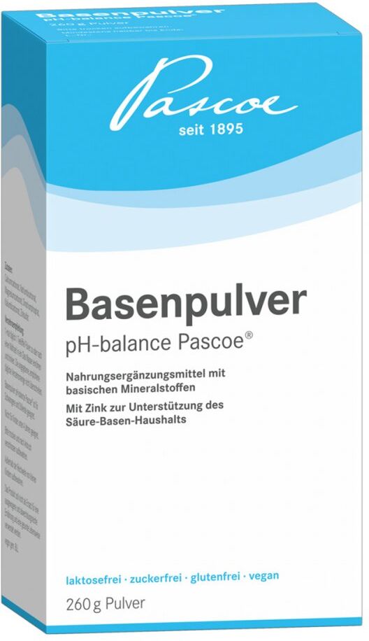 Basenpulver Pascoe 260g