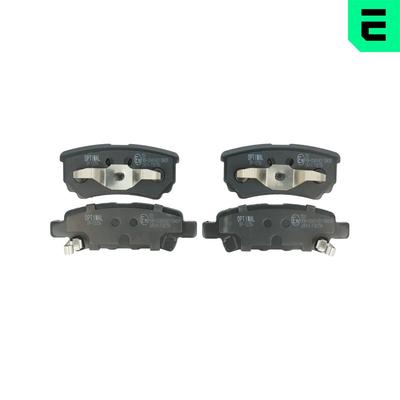 OPTIMAL Bremsbelagsatz, Scheibenbremse BP-12356 Hinterachse für DODGE MITSUBISHI