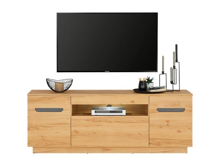 TV-Lowboard Alana 176,6 cm Crenata Dekor