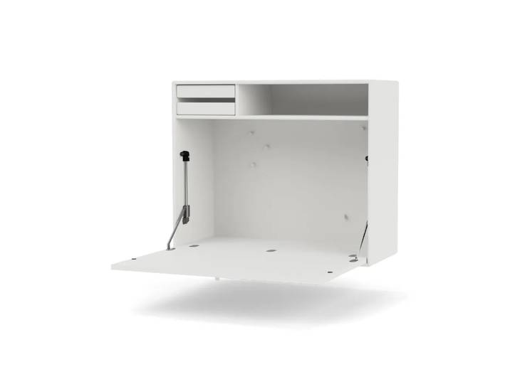Montana STUDIO Schreibtisch wandhängend White 01
