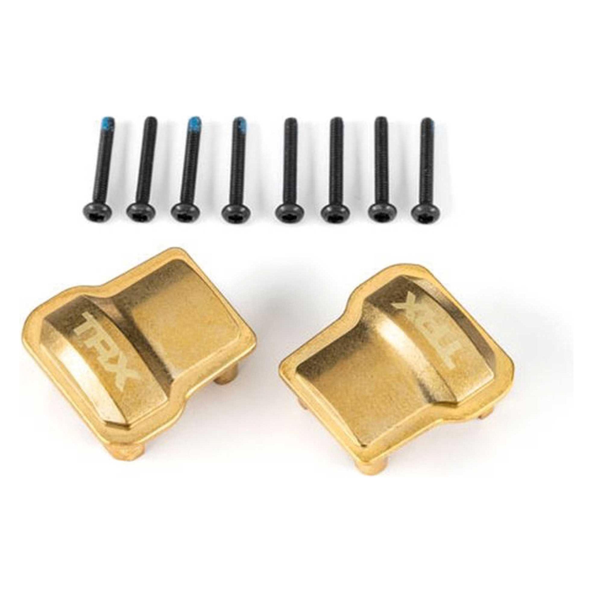 Traxxas ACHS-GEHÄUSEDECKEL MESSING (8 GRAMM) (2) +KT (TRX9787)
