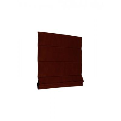 Basic Raffrollo Faltrollo 160x175 cm Schoko Braun Raffgardine