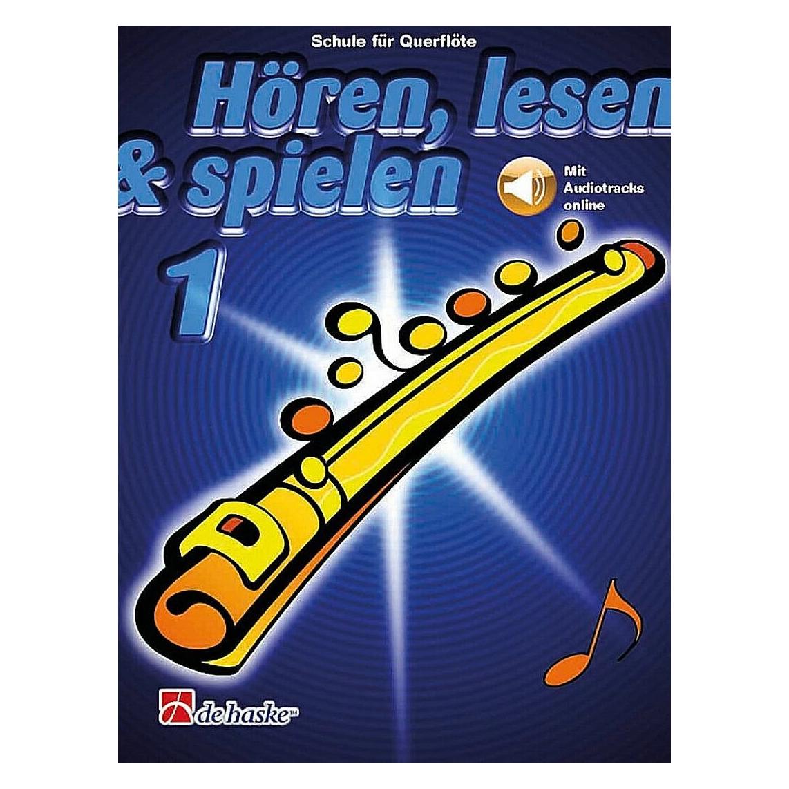 De Haske Hören, lesen & spielen - Flöte, mit Audiotracks online (Deutsch) (25479338)