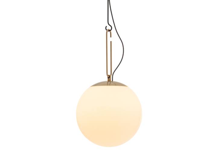 Nh 35 S Suspension Black/Brass - Artemide - Artemide - Salon / séjour - Design - Verre - À ampoule unique