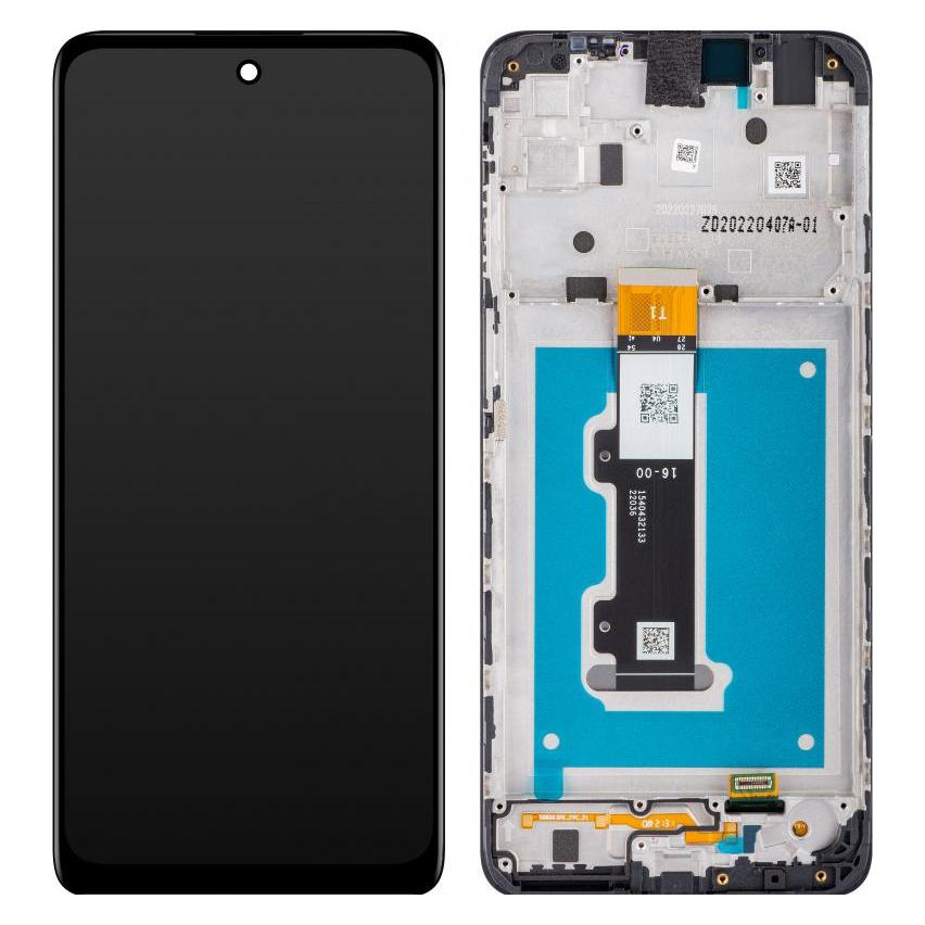 Motorola Display Unit für Moto E32, Schwarz (Display, Motorola Moto E32) (5D68C20684)