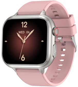 Everyday Crate TK17 Smart Watch With ECG Monitor 1.91 Inch HD Display IP68 Waterproof Fitness Tracker pink