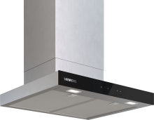 Siemens LC67BDN30 Wandhaube 60cm Metall-Optik LED-Beleuchtung HomeConnect cookConnectSystem softLight