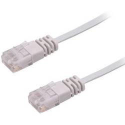 MicroConnect V-UTP6005-FLAT RJ45 Patchkabel 0.5 m Grau 1 St.