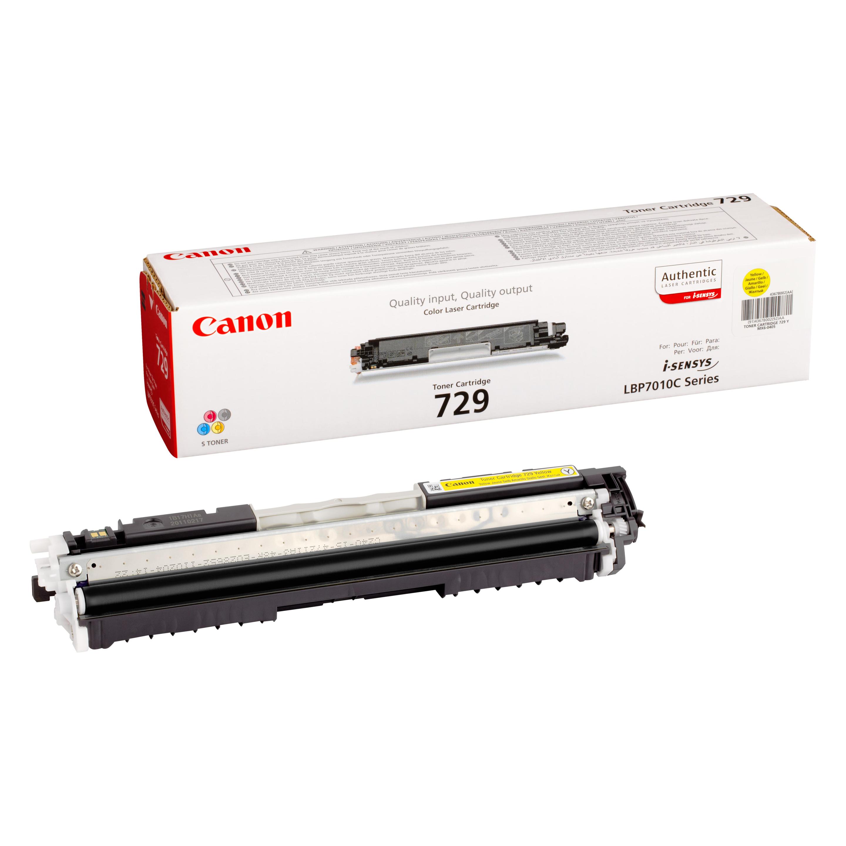 Canon Toner Yellow 729 (Y) (4367B002AA)
