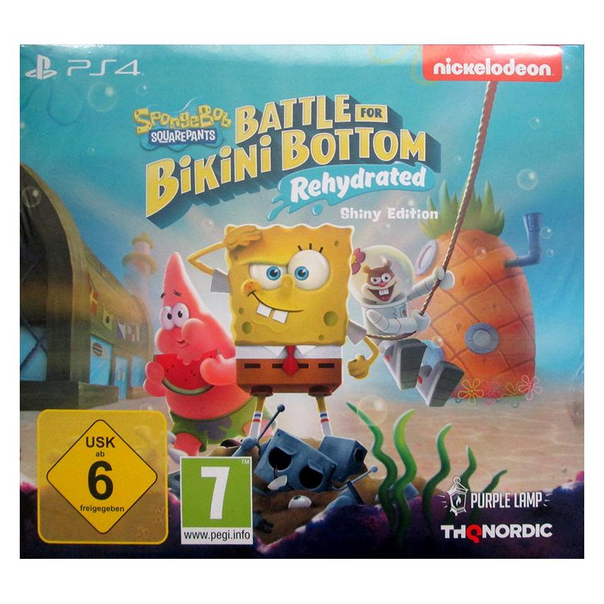 THQ SpongeBob: Battle for Bikini Bottom - Rehydrated - Shiny Edition (PS4, DE, EN, FR, IT) (9120080075390)