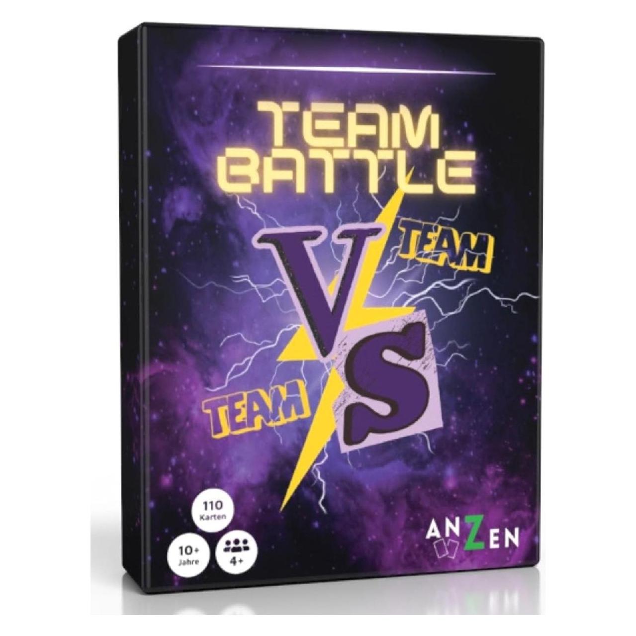 Anzen Spiele ANZEN - TEAMBATTLE - Das Kartenspiel (Deutsch, 4 - 12 Spieler) (4262394130091)