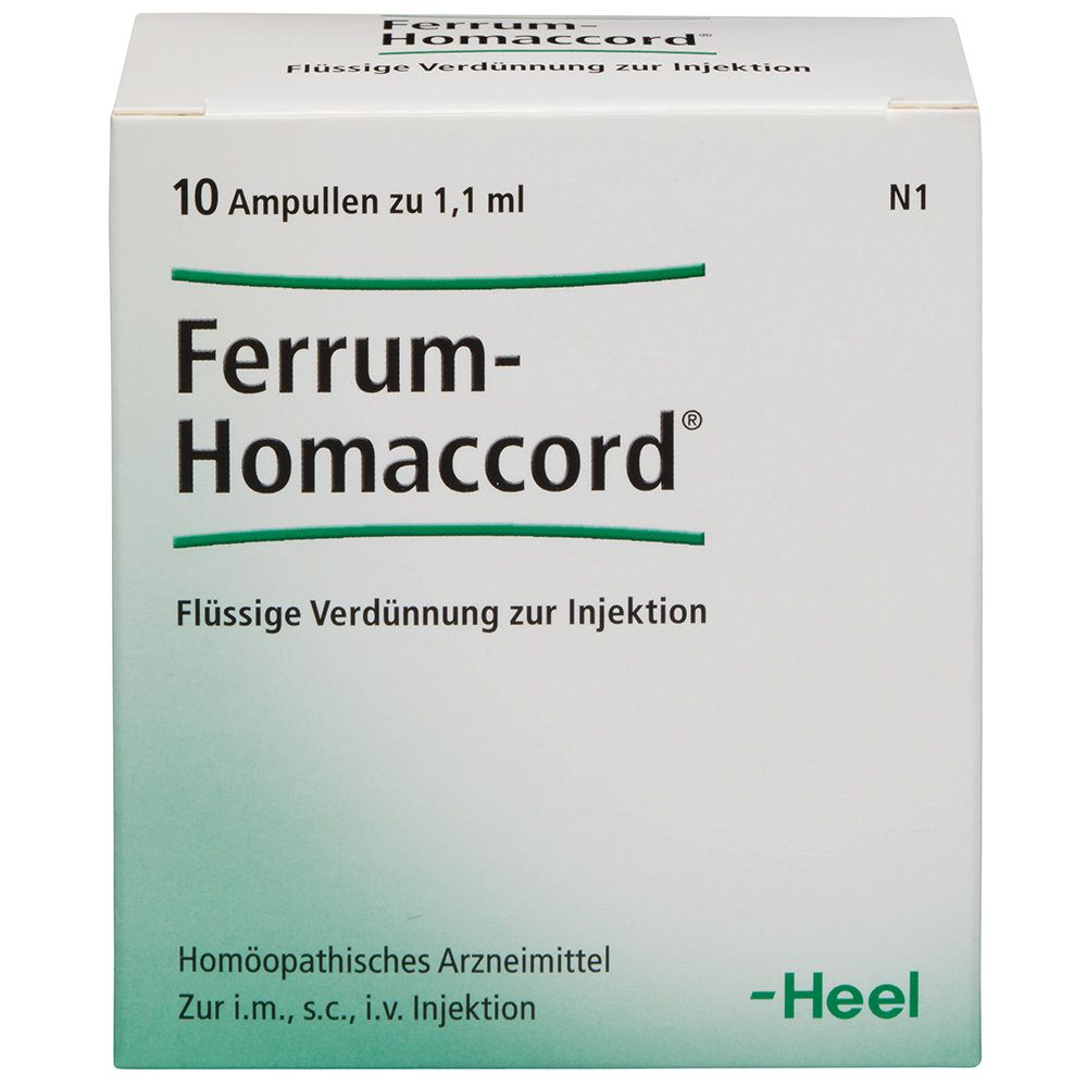 Ferrum Homaccord Ampullen 10 St